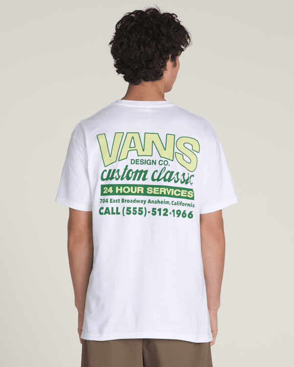 Shop Front T-Shirt in White | Vans