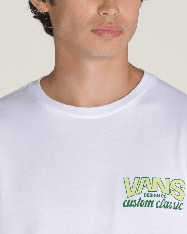 VANS / バンズ FEEL GOOD HITS MILK CRATE T-SHIRT WHITE Firemade-TShirt.png