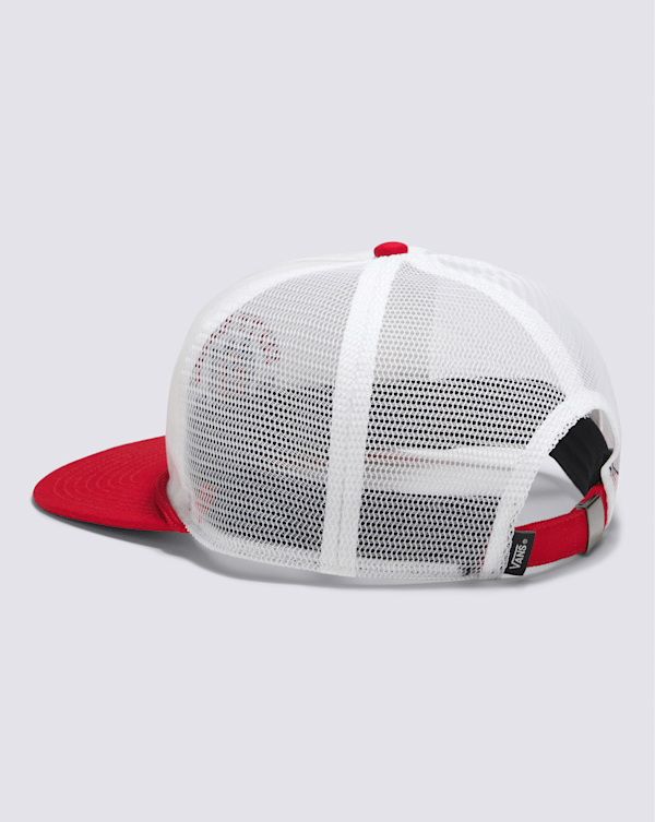 Sixty Sixers Trucker Hat in Racing Red / White | Vans Sixty Sixers Trucker Hat in Racing Red / White | Vans