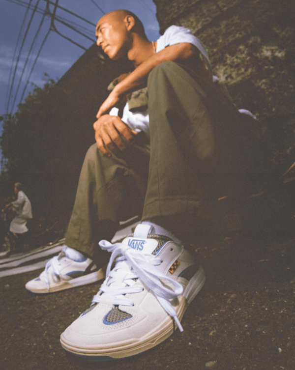 Skate Mixxa Shoe in Beige / White / Grey | Vans