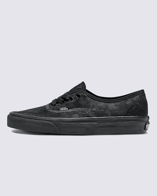 Authentic Shoe en Black Vans CA