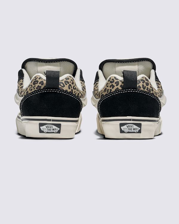 Knu Skool Shoe in Black / Leopard | Vans