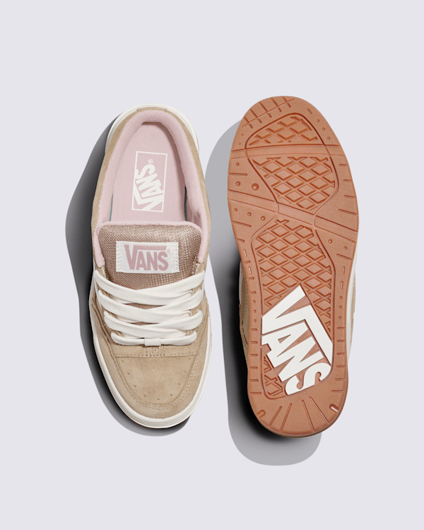 【Vans】★ミュール★ Upland Mule Shoe Upland Mule en Khaki Brown / Pink | Vans CA