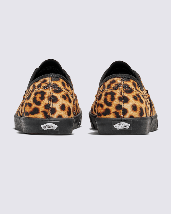 Authentic Lowpro Leopard Shoe in Brown / Black | Vans