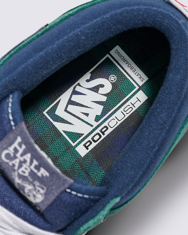 Skate Half Cab Shoe in Blue / Green | Vans