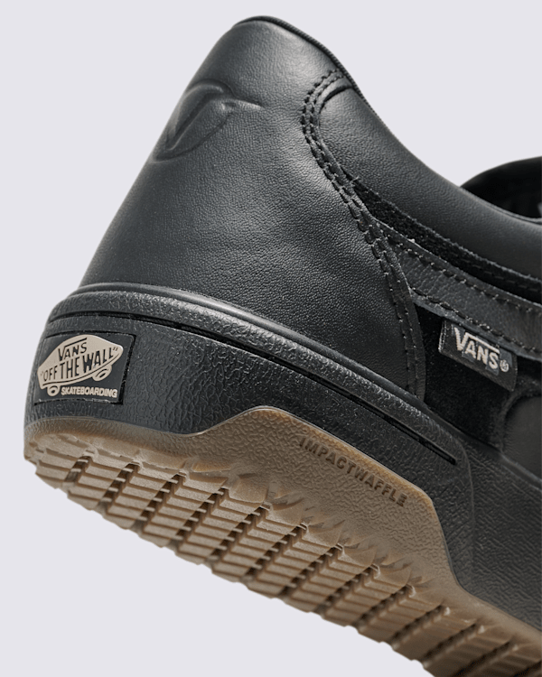 Skate Rowan 2.0 Leather Shoe in Black | Vans