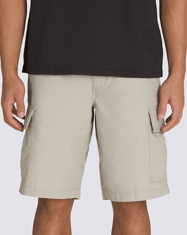 Service Cargo Loose 22'' Shorts in London Fog Grey | Vans Service Cargo Loose 22'' Shorts in London Fog Grey | Vans