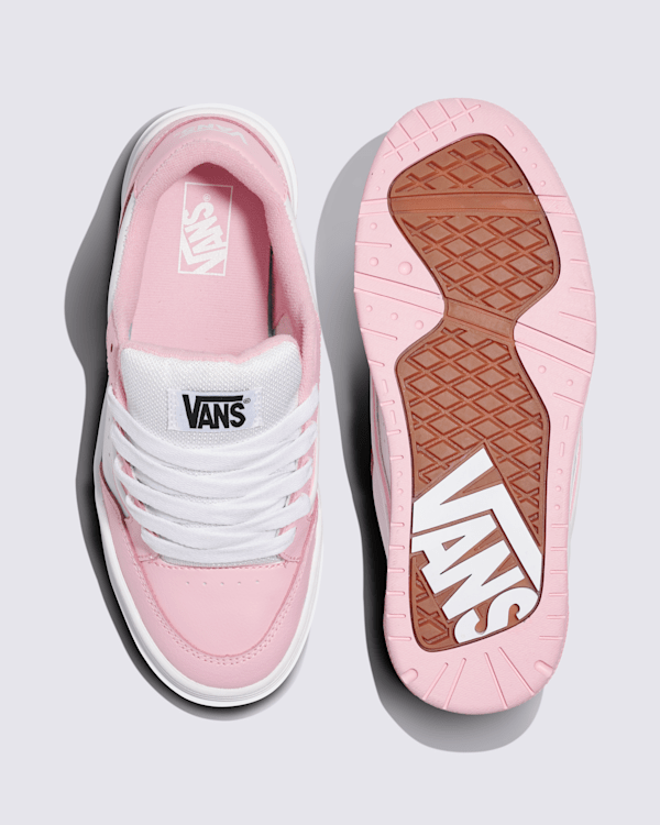 Big Kids Hylane Shoe in Pink / White | Vans