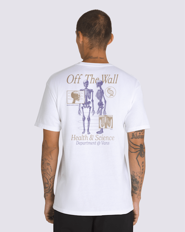 Skull Department T-Shirt in White | Vans