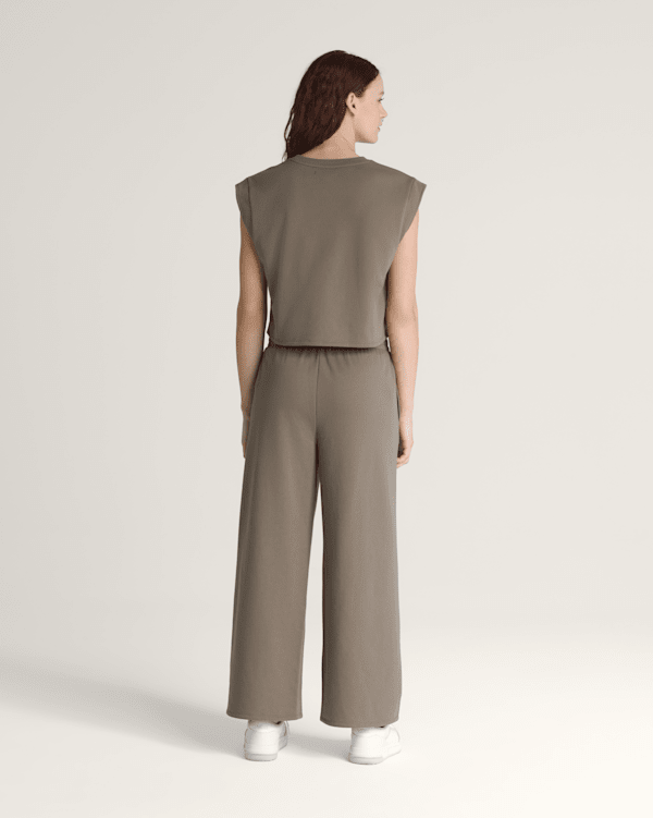【SATIIIZ】Bryn wrap wide pants Brin Wrap Wide Pants - satiiiz