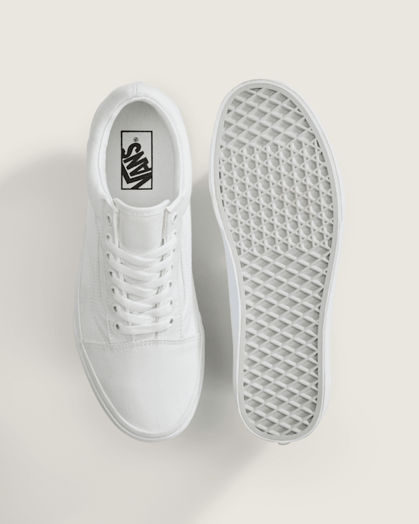 国内配送 VANS OLD SKOOL TRUE WHITE Vans | Old Skool True White Classics Shoe