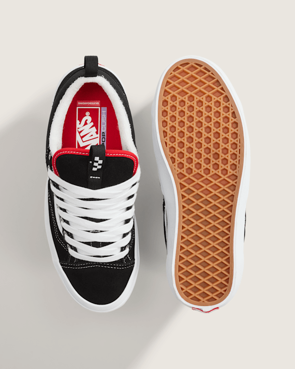 Skate Old Skool 36+ Shoe in Black / White / Red | Vans