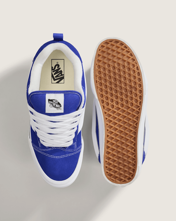 vans バンズ　kun school オールドクスール Knu Skool Shoe in Navy Blue / White | Vans