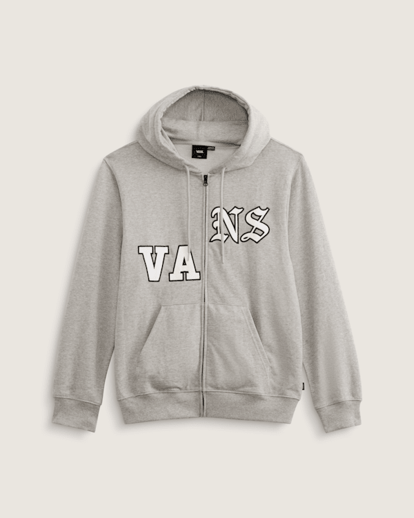 Split Full Zip Hoodie en Heather Grey | Vans CA
