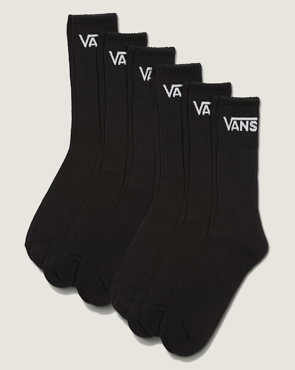 Classic Crew Socks 6-Pack