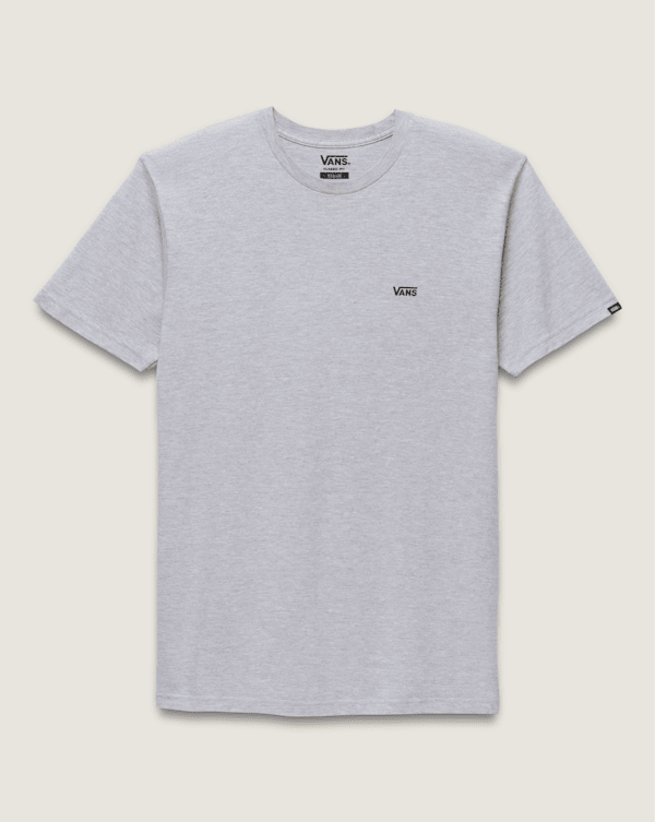 Left Chest Logo T-Shirt in Heather Grey | Vans
