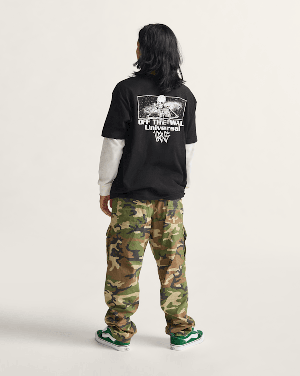 Fatigue Cargo Loose Tapered Ripstop Pants