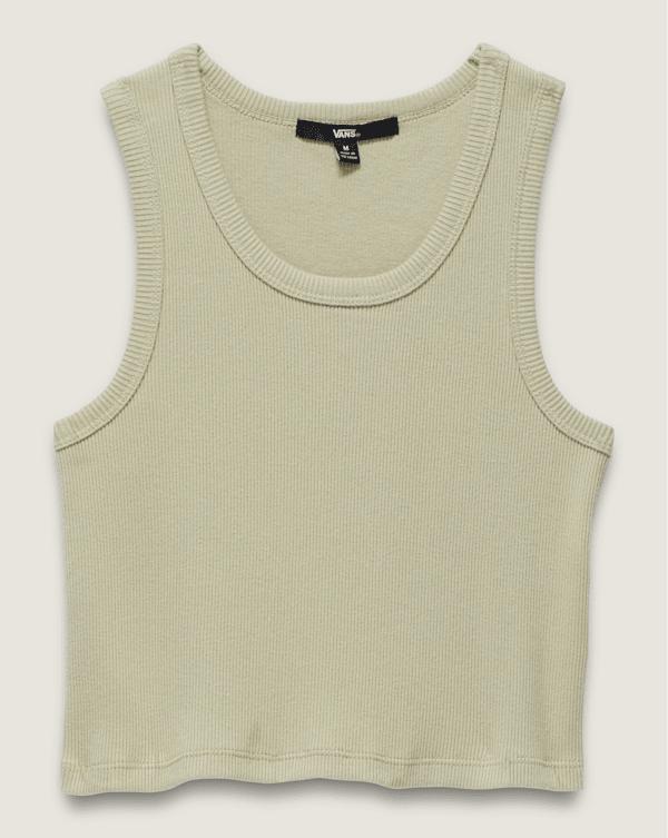 Kids Drew Rib Tank in Elm Tan Beige | Vans Kids Drew Rib Tank in Elm Tan Beige | Vans