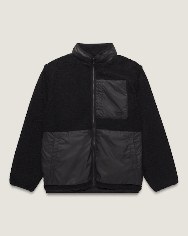 HIKAGE ジャケット ブラック XL Navigate High Pile Jacket in Black | Vans