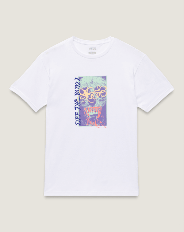 Spray Layer T-Shirt in White | Vans