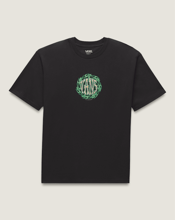 2K Flame T-Shirt in Black | Vans