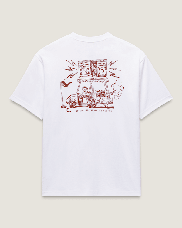 Boom Cart T-Shirt in White | Vans