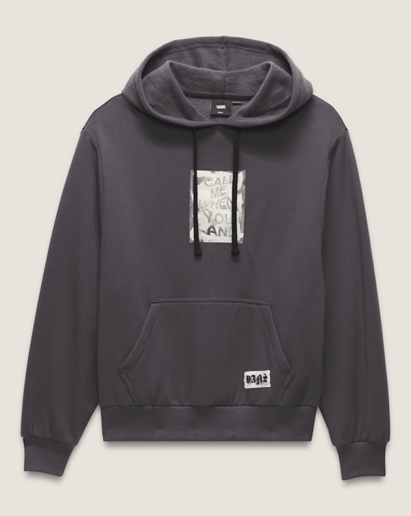 Missed Flights Bloussant Graffiti Hoodie in Asphalt Grey | Vans Missed Flights Bloussant Graffiti Hoodie in Asphalt Grey | Vans