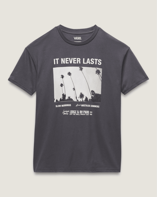 Photo Neverlasting T-Shirt in Asphalt Grey | Vans