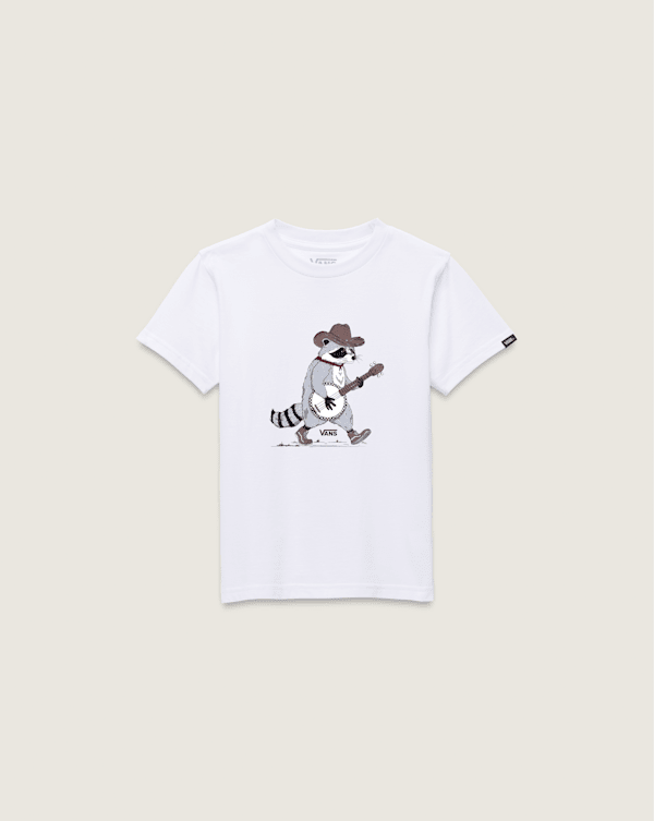 Little Kids Raccoon Banjo T-Shirt
