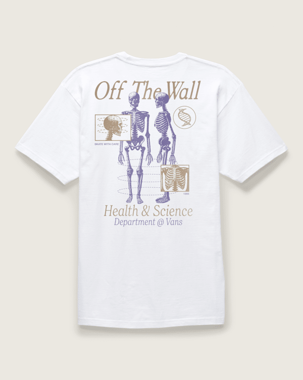 Skull Department T-Shirt in White | Vans