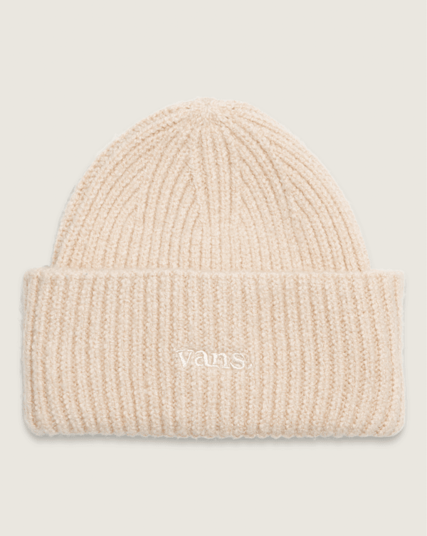 Densmore Wide Cuff Beanie in Natural Beige | Vans