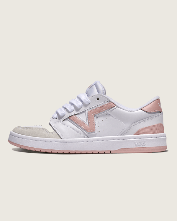 Lowland 2.0 Shoe in White / Sepia Rose Pink | Vans