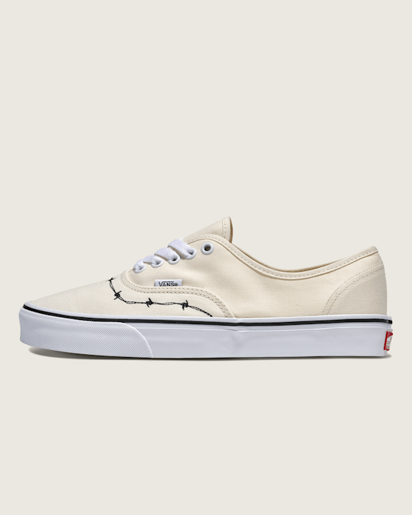Authentic Shoe in Barbed Off White | Vans