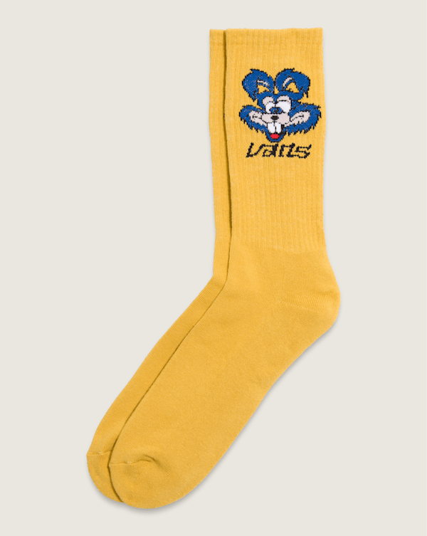 Major Type Crew Socks in Spicy Mustard Yellow | Vans