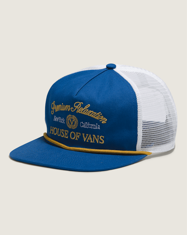 Sixty Sixers Trucker Hat in True Blue / White | Vans