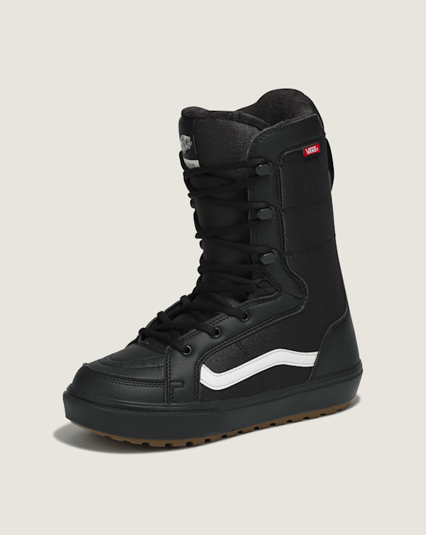 Hi-Standard Linerless Snowboard Boot in Black / Gum | Vans