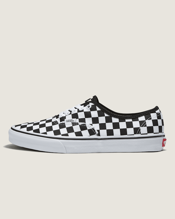 Customs Authentic Checkerboard Wide Shoe