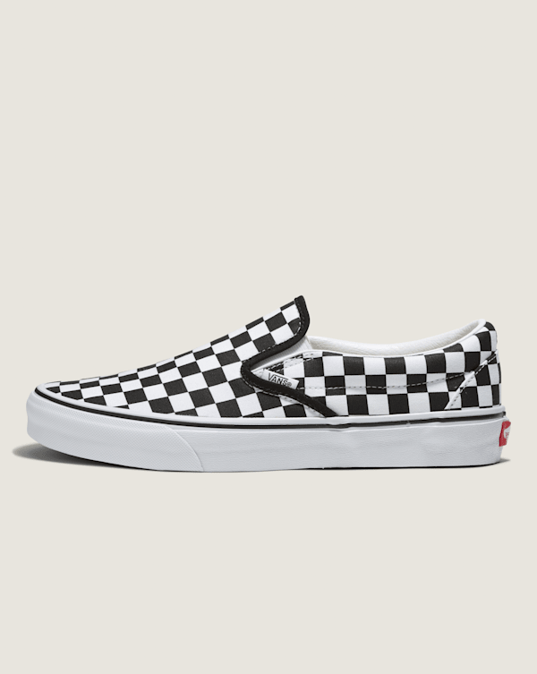 Customs Classic Slip-On Checkerboard Wide Shoe in Customs | Vans