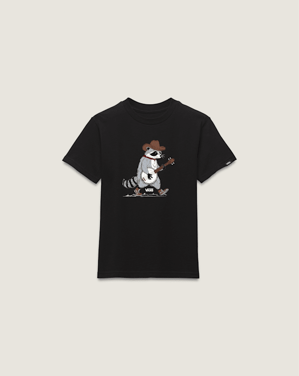Little Kids Racoon Banjo T-Shirt