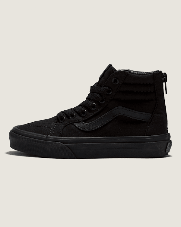 Little Kids Sk8-Hi Zip Shoe in Black | Vans