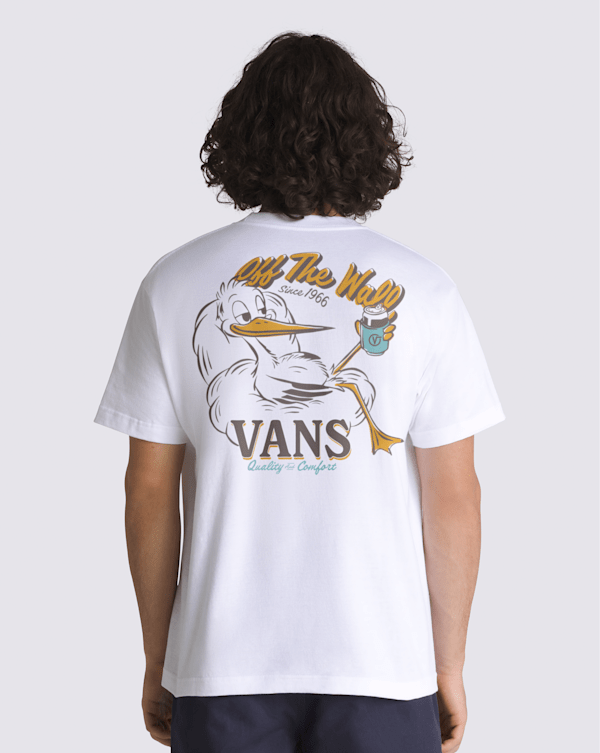 Laid Back T-Shirt in White | Vans