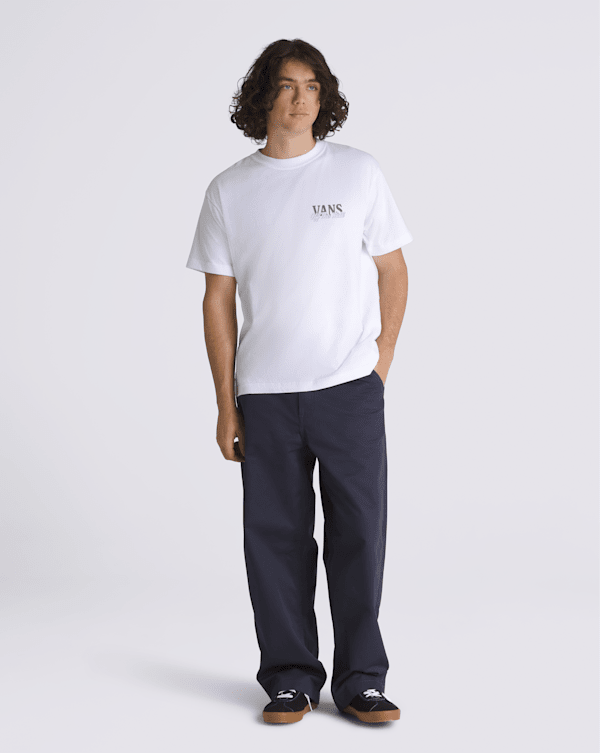 Laid Back T-Shirt in White | Vans