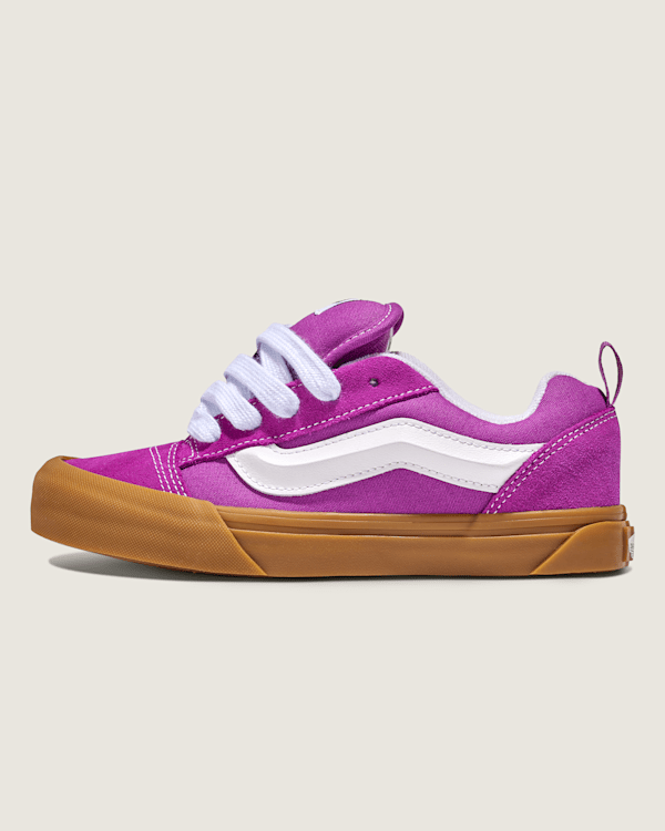 Big Kids Knu Skool Shoe in Willowherb Purple / Gum | Vans