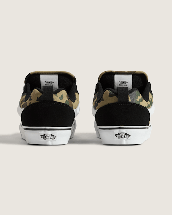 Knu Skool Shoe en Camo Jungle Green Vans CA