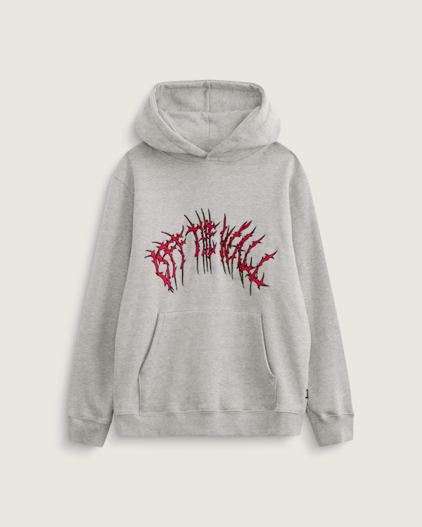 Kids Metal Arch Pullover Hoodie in Heather Grey | Vans Kids Metal Arch Pullover Hoodie in Heather Grey | Vans
