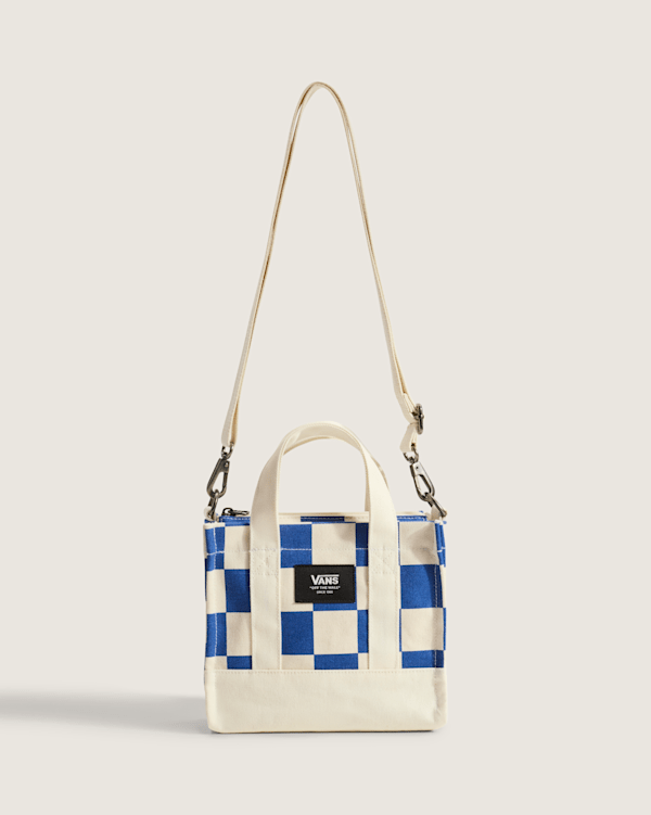 【Vans】遊び心あふれるロゴ入りLil Pergsトートバッグ Lil Pergs Tote Bag in Antique White / Black | Vans