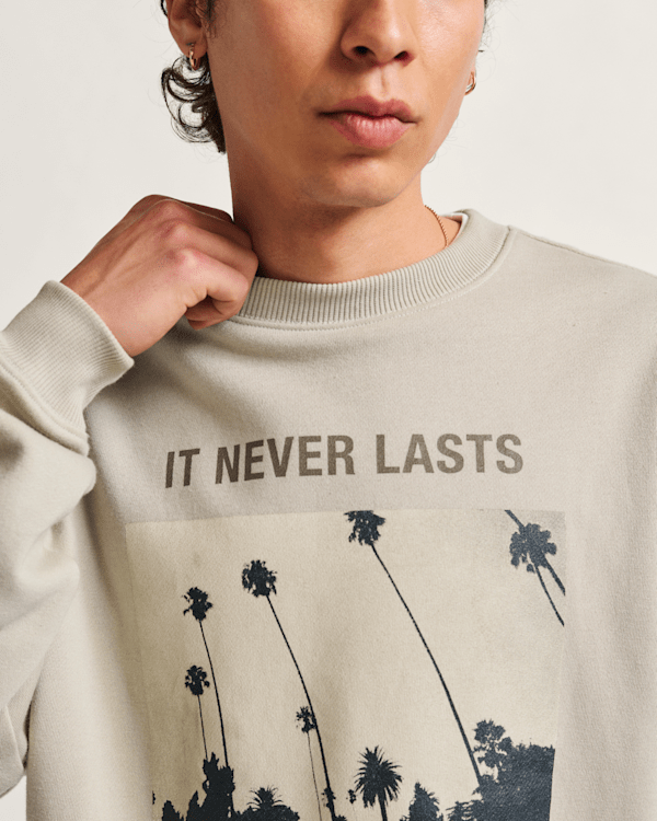 希少品　成田凌着用　Supreme - Phantom Crew Sweat Photo-Neverlasting-Crew-