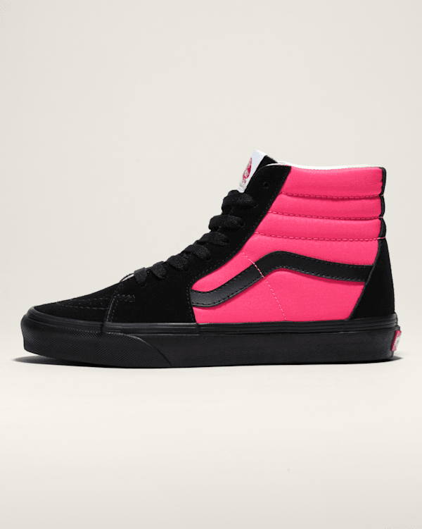 Customs Neon Pink Sk8-Hi Wide in Customs | Vans