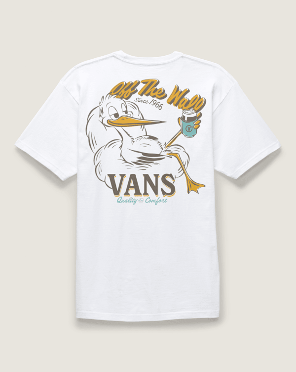 Laid Back T-Shirt in White | Vans