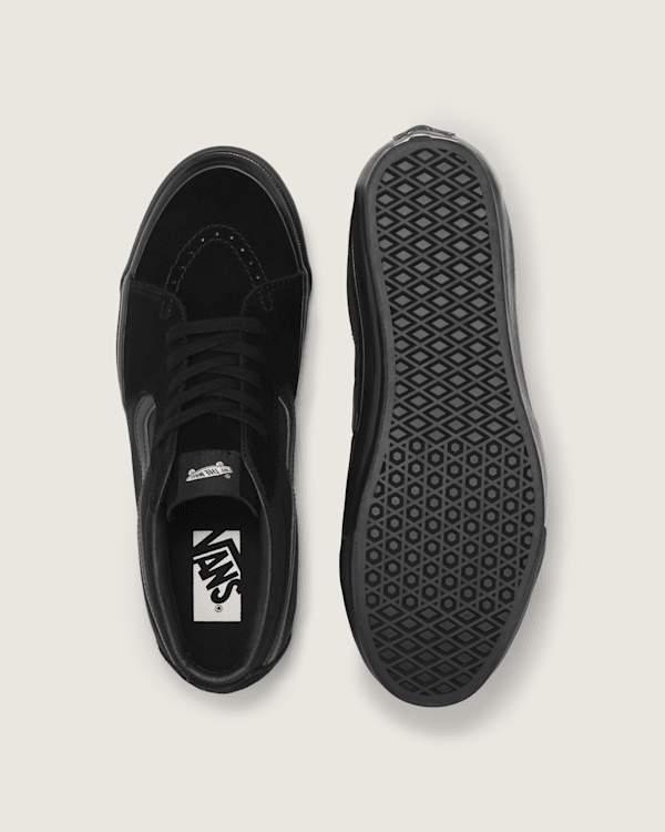 Premium Sk8-Mid Shoe in Black | Vans